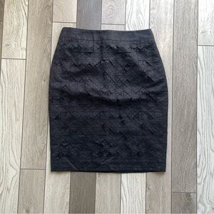 Classiques Entier Black Pencil Skirt Knee-Length Work